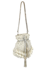 Elegant Pearl Embellished Potli Bag