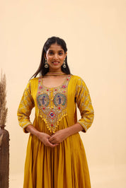 Mustard Yellow Gown