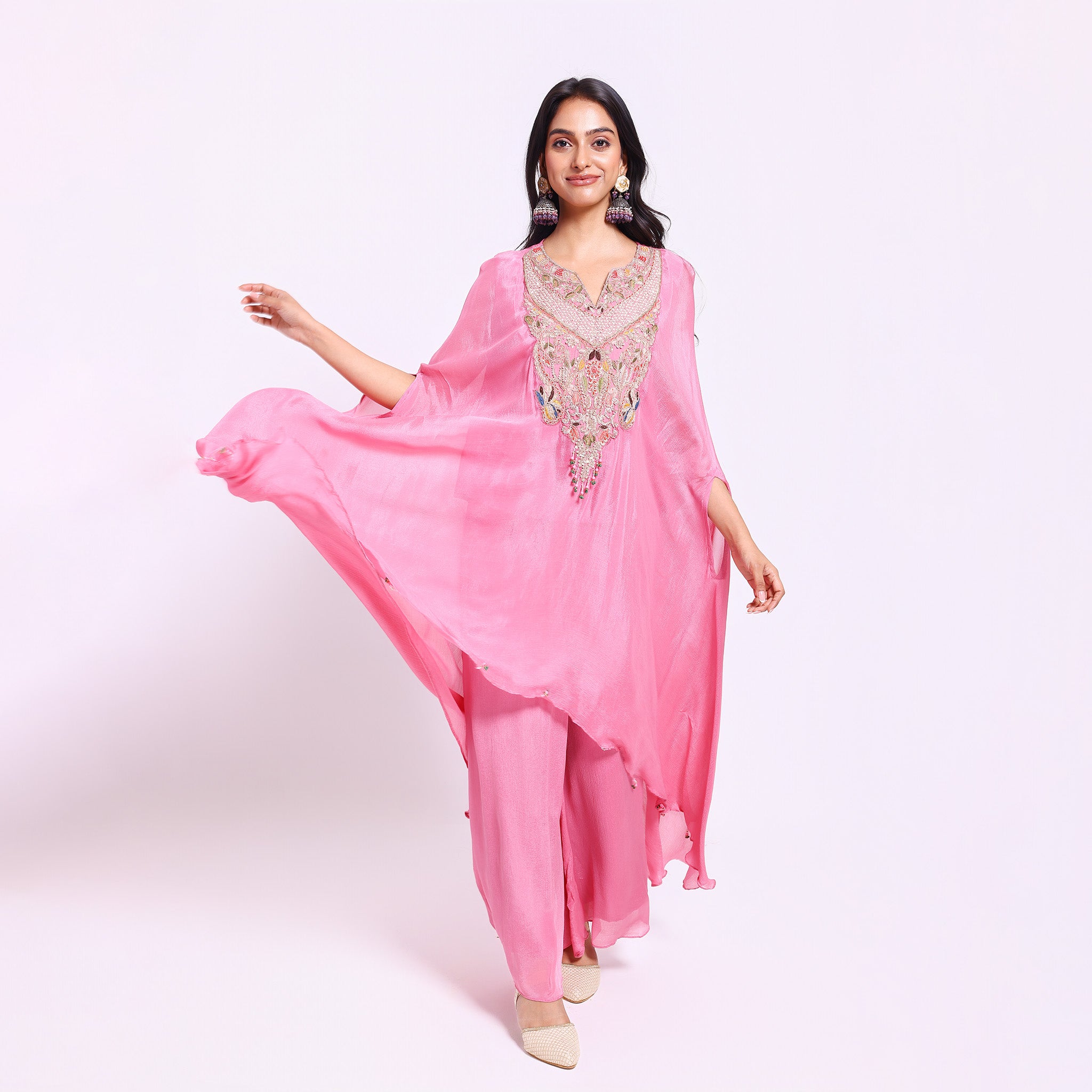 Elegant Pink kurta Set