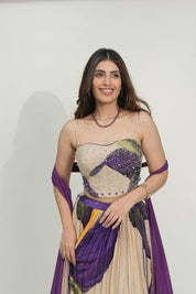 Regal Corset Lehenga Ensemble