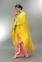 Indowestern Kaftan With Palazzo - Tulsistudiolifestyletest