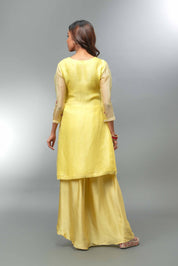 Organza Kurta Skirt With Dupatta - Tulsistudiolifestyletest