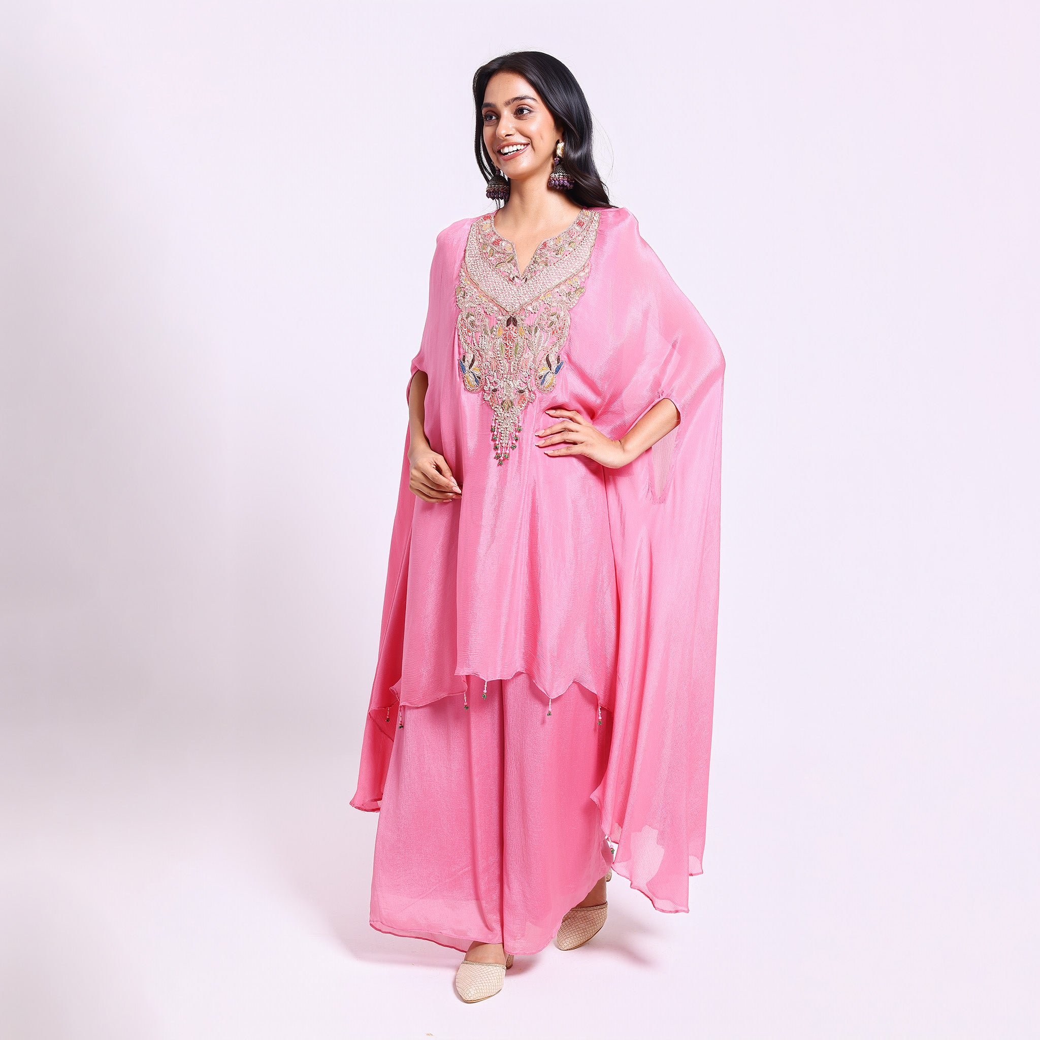 Elegant Pink kurta Set