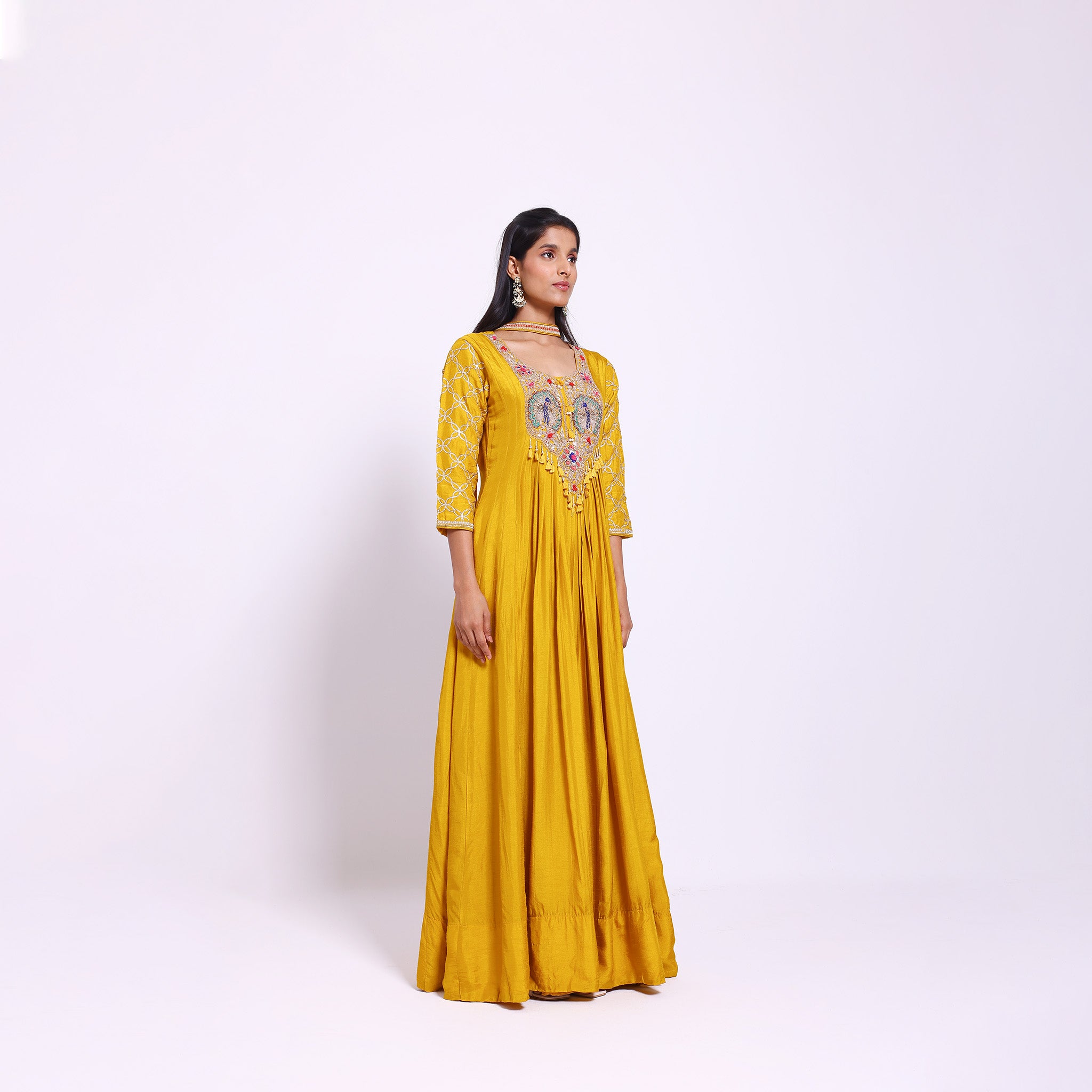 Mustard Yellow Gown