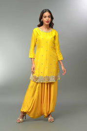 Short Kurta With Harem Pant With Shrug - Tulsistudiolifestyletest