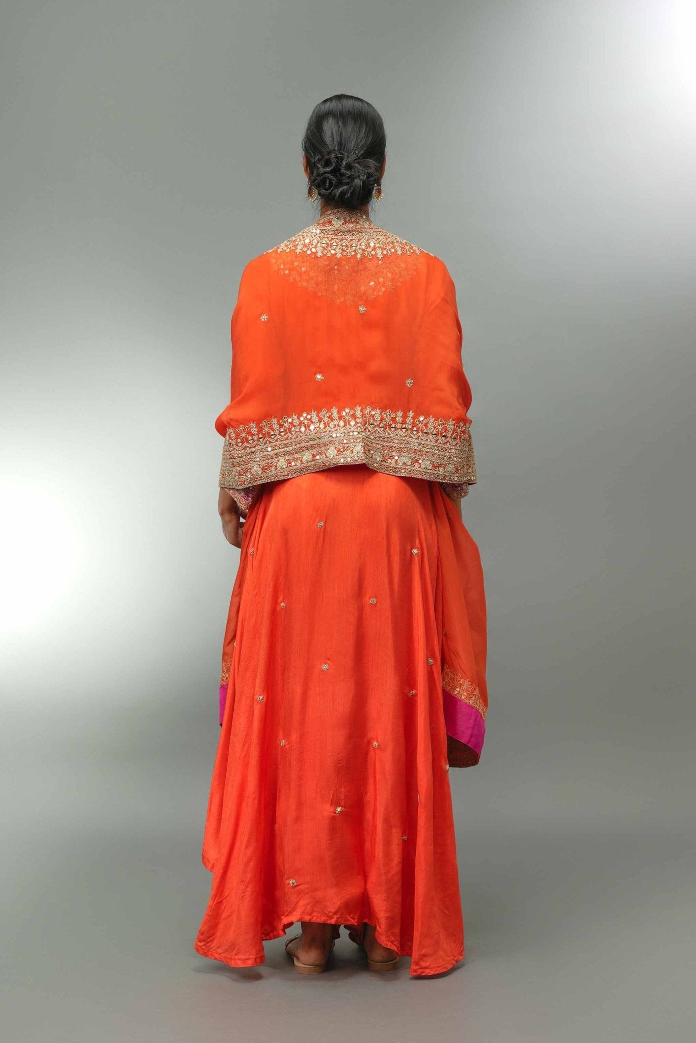 Short Long Designer Kurta Harem Pant With Shrug - Tulsistudiolifestyletest